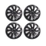 Model 3 Wheel Covers 18inch Model 3 Überturbine For 2017-2023 Tesla 3 18inch Turbine Wheel Cap Kit Matte Black