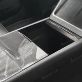 [Real Carbon Fiber] Center Console Panel Cover for Tesla Model YL 2026+
