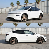 Model Y Juniper Wheel Covers 19 Inch Wheels Hubcaps Performance Look