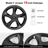 19" 3D Sculpted Crossflow Style Wheel Covers for Model Y Juniper