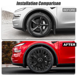 Tessgo 19" Luxury Multi-Spoke Wheel Covers for Tesla Model Y 2020-2025.02