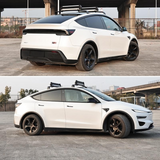 19" 3D Sculpted Crossflow Style Wheel Covers for Model Y Juniper
