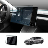 16" Front & Rear 9H Tempered Glass Screen Protector for Tesla Model YL 2026+