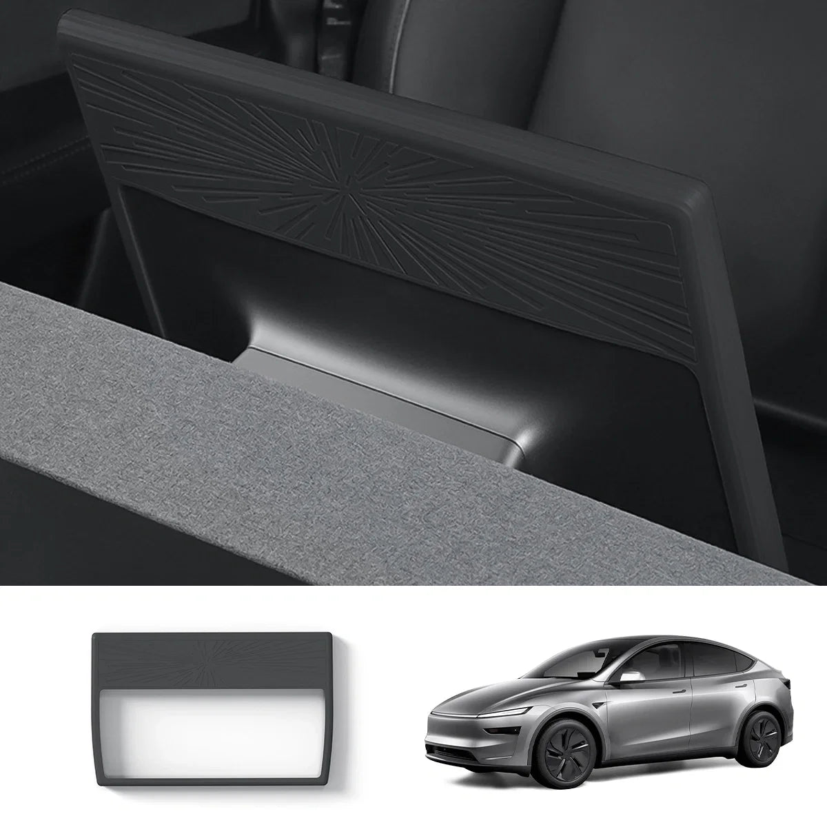 16" Silicone Center Screen Protector Frame for Tesla Model Y Juniper 2026+