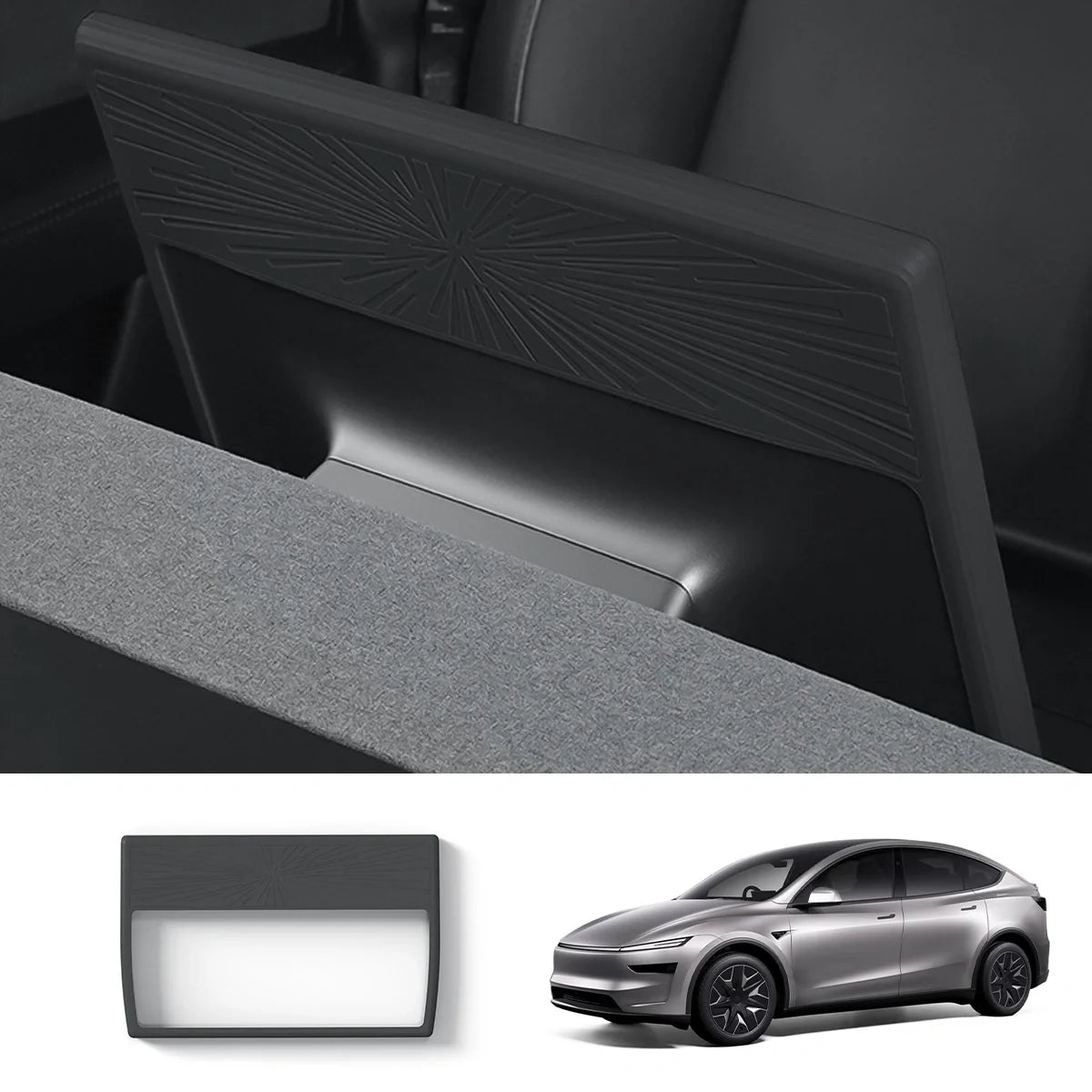 16" Silicone Center Screen Protector Frame for Tesla Model Y L 6-Seater 2026+