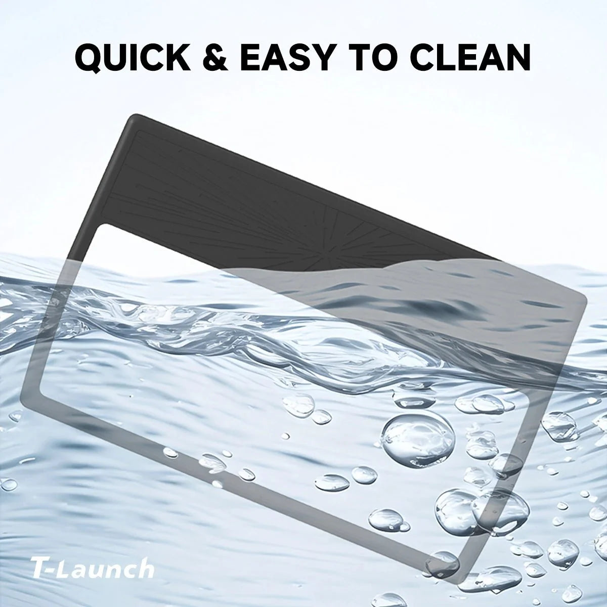 16" Silicone Center Screen Protector Frame for Tesla Model Y L 6-Seater 2026+