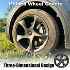 Tessgo 19" Crossflow Style 3D Sculpted Wheel Covers for Tesla Model Y Juniper