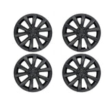Tessgo Tesla Model 3 Wheel Cover Hubcaps 18 Inch Aero Wheel Covers Replacement 4PCS Matte Black (2017-2023 Year)