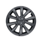 18" Matte Black Aero Style Wheel Covers for Model 3 2017–2023 4PCS