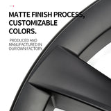 Tessgo Tesla Model 3 Wheel Cover Hubcaps 18 Inch Aero Wheel Covers Replacement 4PCS Matte Black (2017-2023 Year)