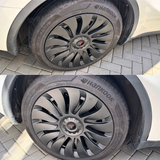 Tesla Model 3 18 Inch Hub Cap Replacement Model 3 Überturbine Wheel Caps Protector Cover Kit 4pcs