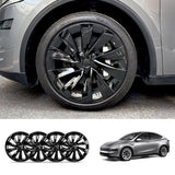 Tessgo Helix 2.0 Style Wheel Hubcaps (Set of 4) for Tesla 2025+ Model Y Juniper 20'' Helix 2.0 Wheels