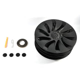 Model Y Juniper Wheel Covers 20" Helix 2.0 Wheels Überturbine Style Matte Hubcaps