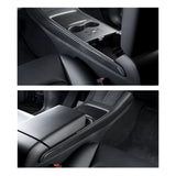 Tesla Model 3 (21-23) & Y (21-24) Carbon Fiber Console Trim