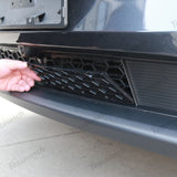 Split Front Bumper Protective Mesh Grill Panel for Tesla Model YL 6-Seater 2026+