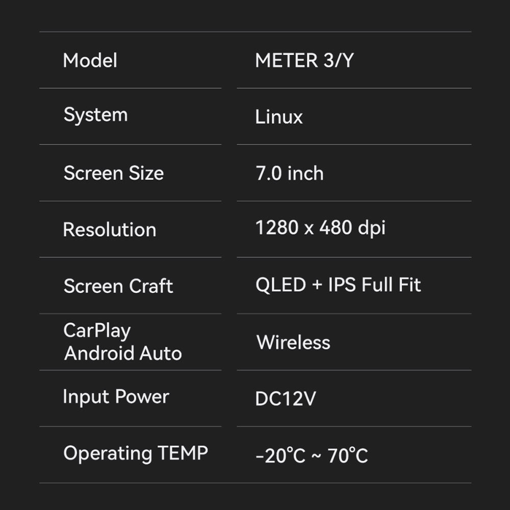 Gear Shift Stalk Screen CarPlay/Hicar Dashboard Display for Tesla Model 3/Model Y Juniper
