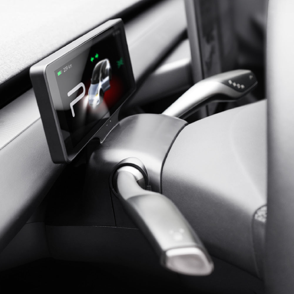 Gear Shift Stalk Screen CarPlay/Hicar Dashboard Display for Tesla Model 3/Model Y Juniper