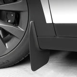 Premium Custom-Fit Mud Flaps for 2021-2025 Tesla Model X | No-Drill Installation & Paint Protection