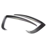 2021-2025 Tesla Model S Real Carbon Fiber Fog Light Trim