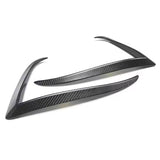 2021-2025 Tesla Model S Real Carbon Fiber Fog Light Trim