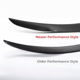 Newer performance style vs older performance style