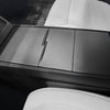 2024 Tesla Model 3 & 2025 Model Y Carbon Fiber Center Console Cover – Glossy/Matte Finish, 1x1 Plain Weave (4 Pieces)