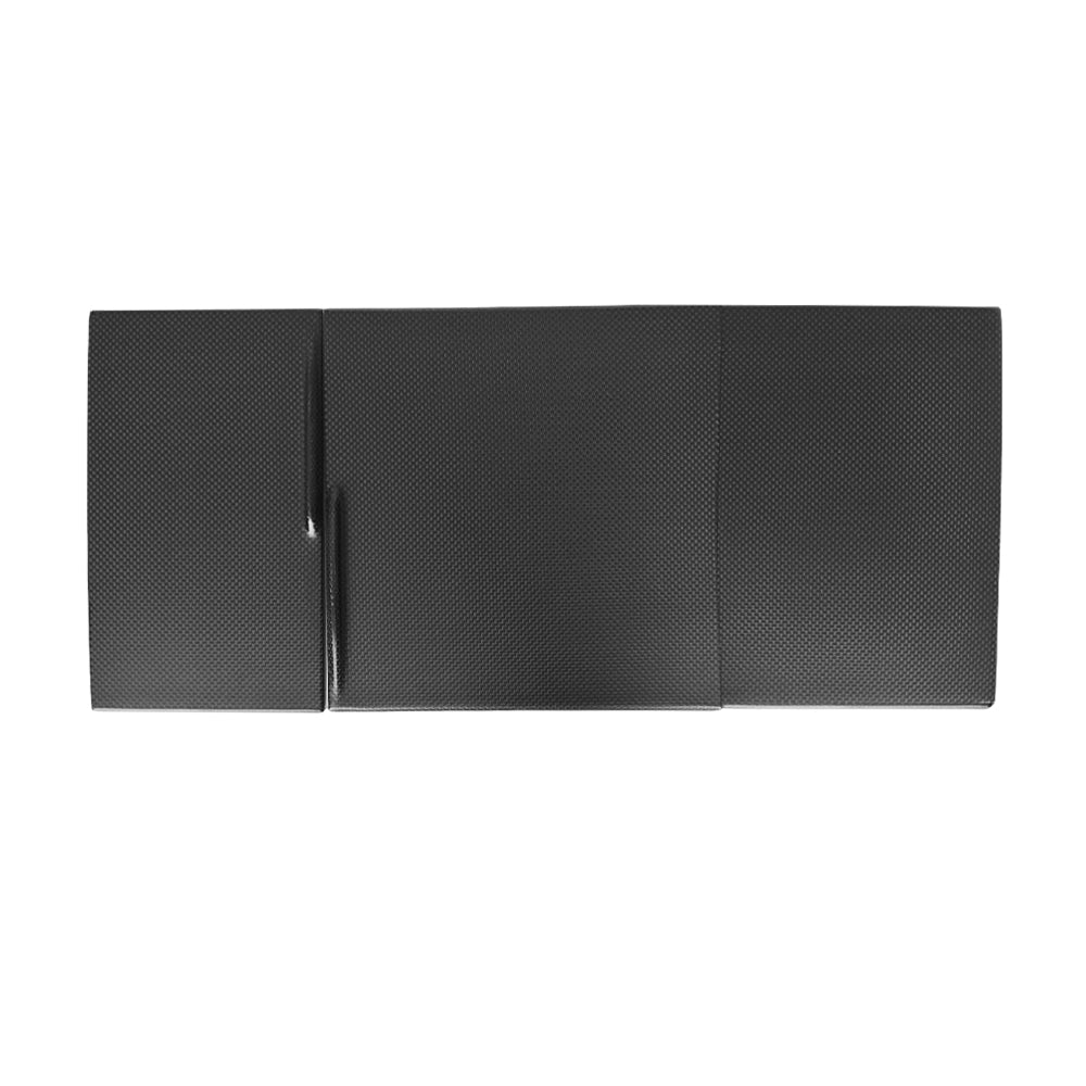 2024 Tesla Model 3 Carbon Fiber Center Console Cover – Matte Finish, 1x1 Plain Weave