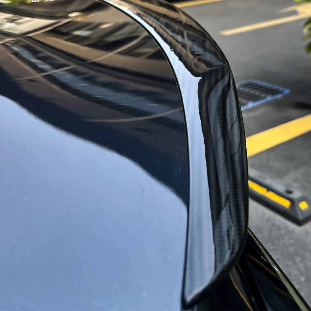 2024+ Tesla Model 3 Real Carbon Fiber Spoiler - Enhance Performance & Aerodynamics