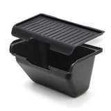 2025+ Tesla Model Y Juniper Premium TPE Rear Console Organizer | Custom Anti-Slip Storage Box for Effortless Backseat Organization
