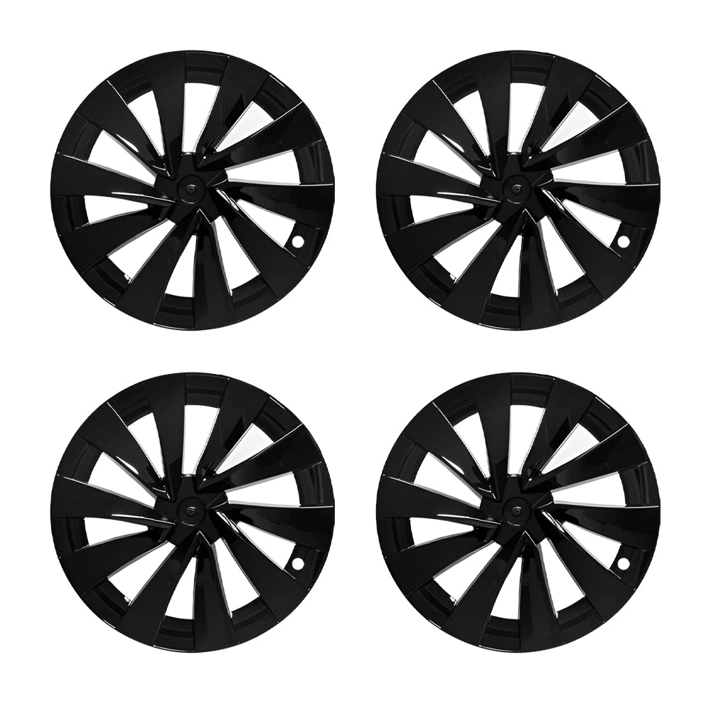 Model Y Juniper 2025+ Helix 20" OEM Style Wheel Covers | Matte Black