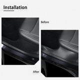 2025+ Tesla Model Y Juniper Premium TPE Door Sill Guards