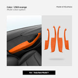 Tessgo Premium Alcantara Door Armrest Cover for Tesla Model Y Juniper 2026+