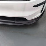2026+ Tesla Model Y Juniper Carbon Fiber Front Lip Splitter