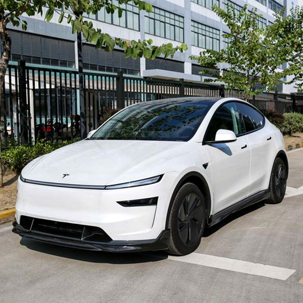 2026+ Tesla Model Y Juniper Carbon Fiber Front Lip Splitter