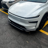 2026+ Tesla Model Y Juniper Carbon Fiber Front Lip Splitter