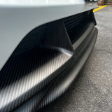Matte Carbon Fiber Front Lip Splitter for Tesla Model Y Juniper