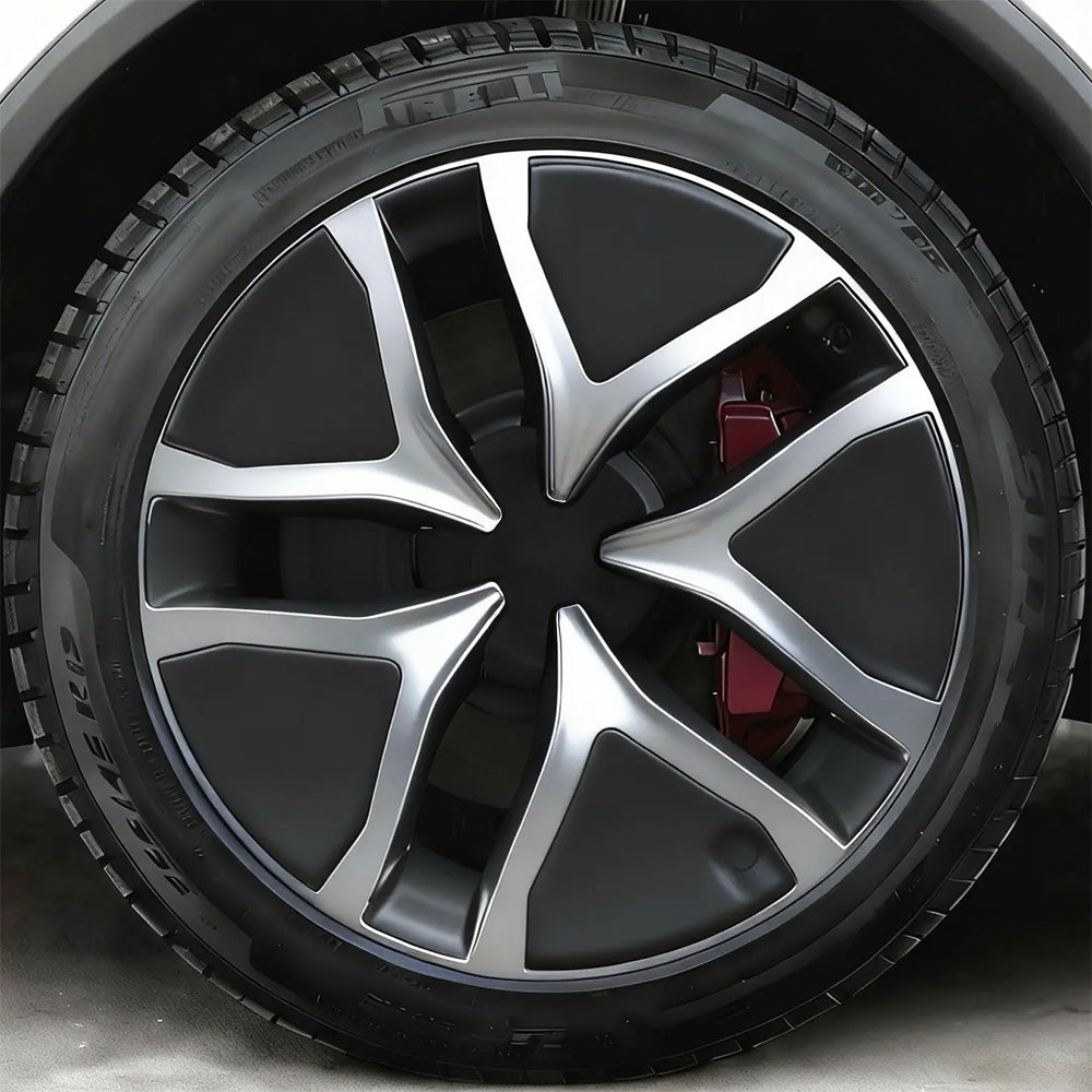 19’’ Crossflow Wheel Covers –Arachnid 2.0 Style for 2025+ Tesla Model Y Juniper