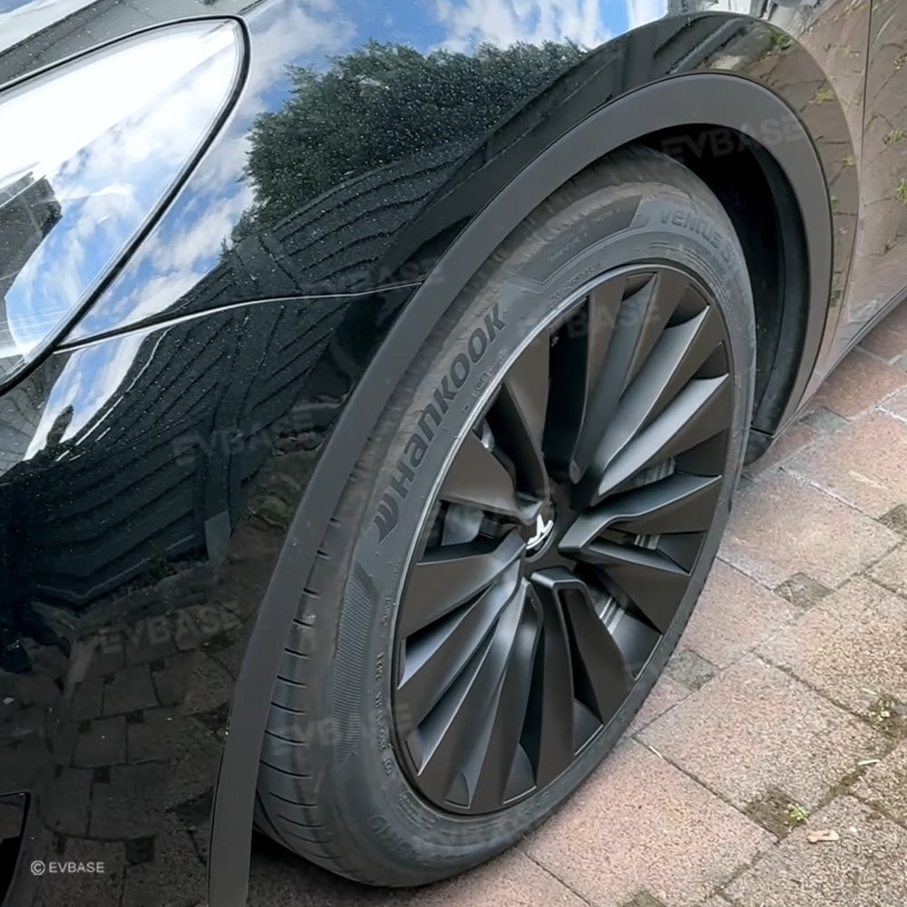 Tessgo 19" Turbine Style Full Wrapped Wheel Covers for Tesla Model Y