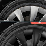 Tessgo Helix 2.0 Style Wheel Hubcaps (Set of 4) for Tesla 2025+ Model Y Juniper 20'' Helix 2.0 Wheels