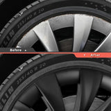 Tessgo Helix 2.0 Style Wheel Hubcaps (Set of 4) for Tesla 2025+ Model Y Juniper 20'' Helix 2.0 Wheels