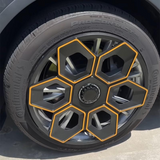 Model Y/ Y Juniper Wheel Covers 19 Inch Hex Wedge Hubcaps Honeycomb Wheels Style for Tesla