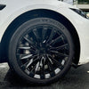 Tessgo Nova Style Wheel Hubcaps (Set of 4) for Tesla 2024+ Model 3 Highland 18'' Photon Wheels (Inspired by 19'' Nova Wheels)