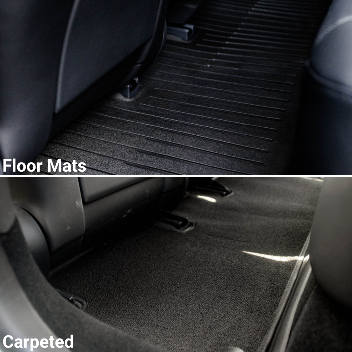 Tesla Model 3 Highland All-Weather Floor Mats - Custom Fit，Waterproof Interior Accessories