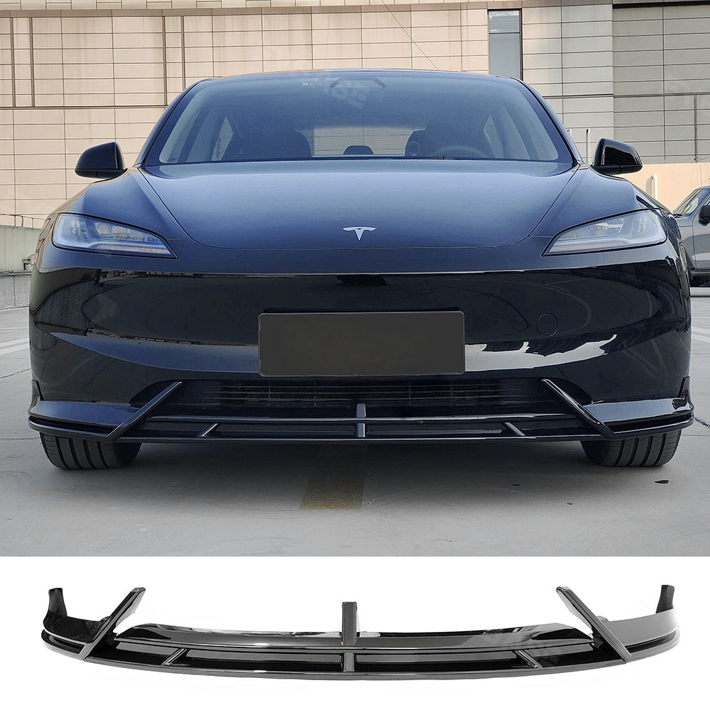Tessgo Mecha Style Front Bumper Lip Splitter for Tesla Model 3 Highland (3PCS)