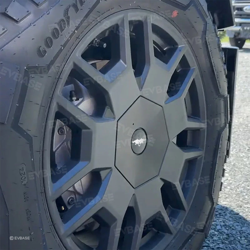 Tessgo Heptagon Center Wheel Caps & Lug Nut Covers for Tesla Cybertruck