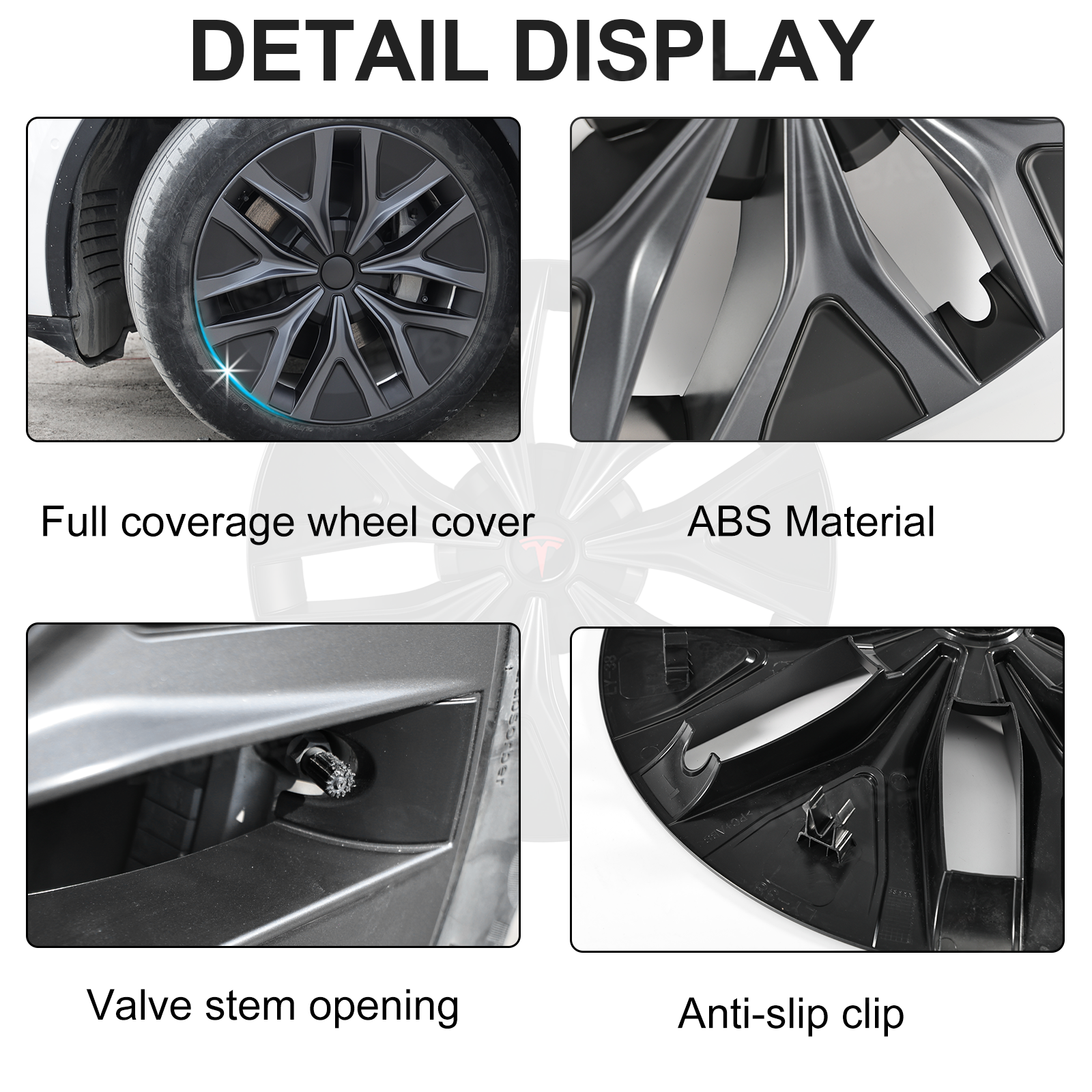 Tessgo 19" Performance Wheel Covers for Tesla Model Y & Model Y Juniper