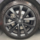 Arachnid Style 18" Wheel Covers for Model 3 2017–2023 Matte Black Set of 4