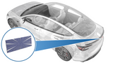 3D Alloy Performance Badge for 2024+ Tesla Model 3