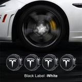 Tesla Logo Model 3/Y LED Logo Center Caps Wheel Hub Caps Cover 4PCS