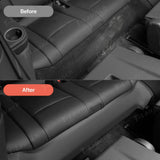 3rd Row Under-Seat Kick Protector TPE Interior Guard for Tesla Model YL 2026+